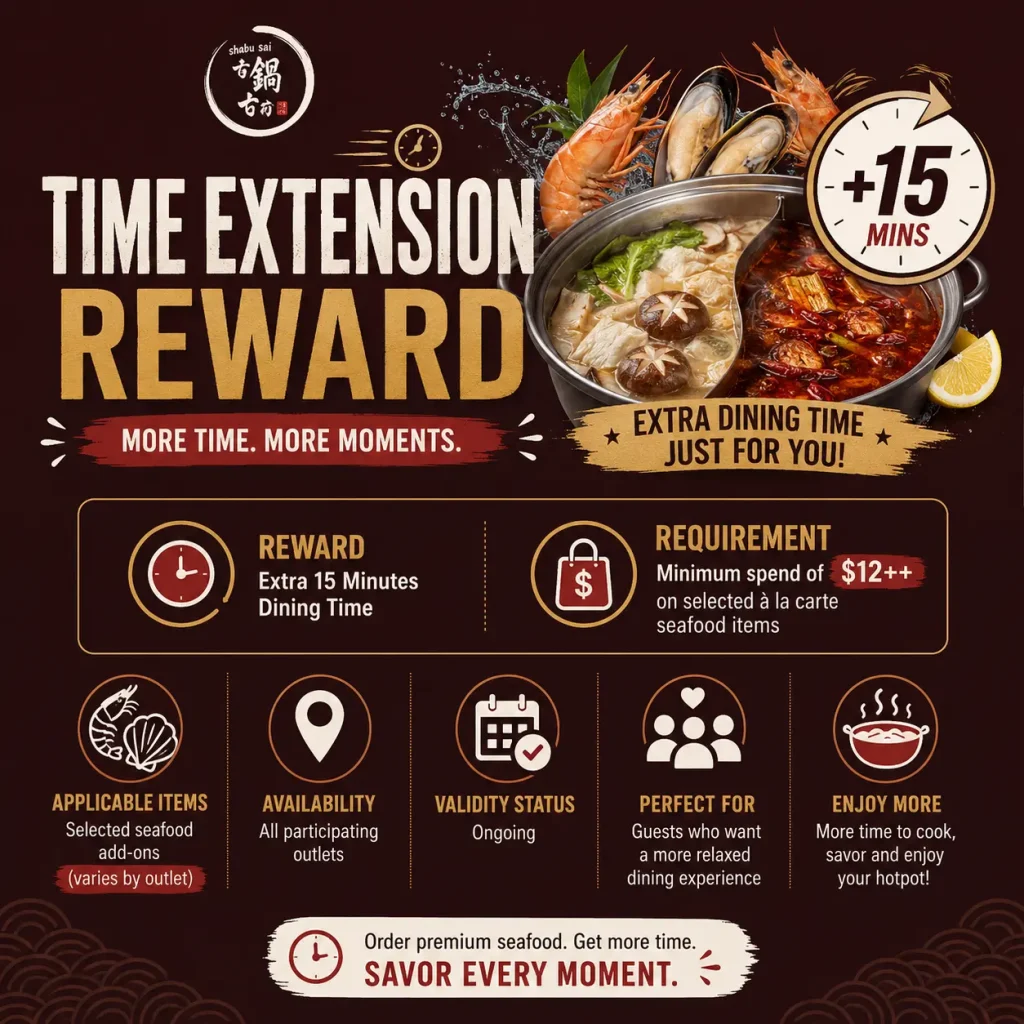 Shabu Sai Promotions