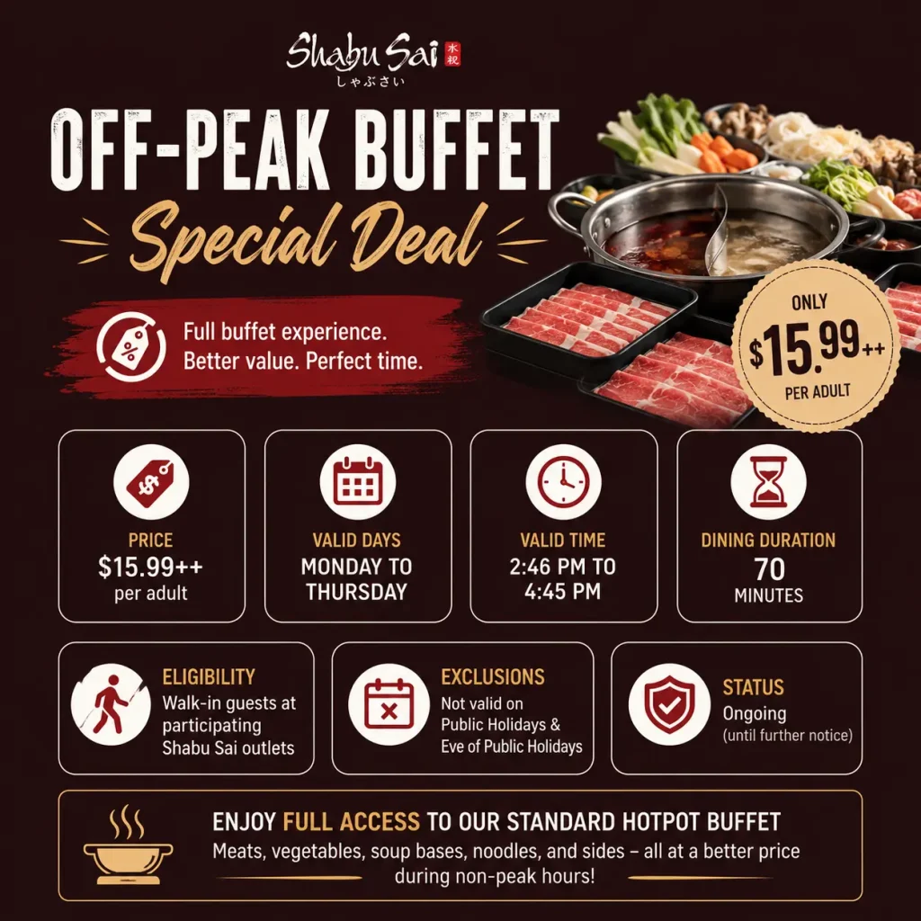Shabu Sai Promotions